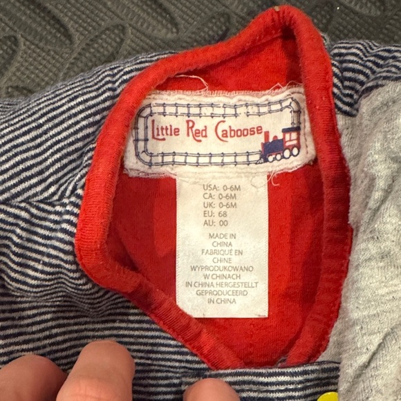 Little Red Caboose • sleep sack - Picture 2 of 3